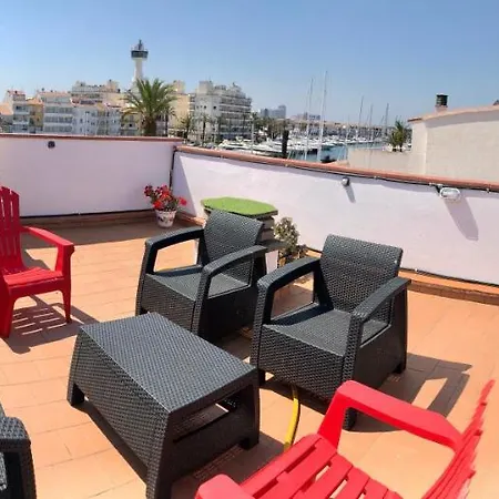 Port Rhodes Panoramic Terrace Apartment Empuriabrava