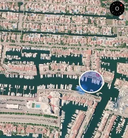 80 M2,port Rhodes D-2 Chambres, Terrasse Panoramique, Vue Sur Le Canal Principal D'empuriabrava